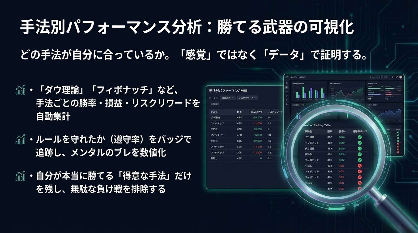 手法別パフォーマンス分析