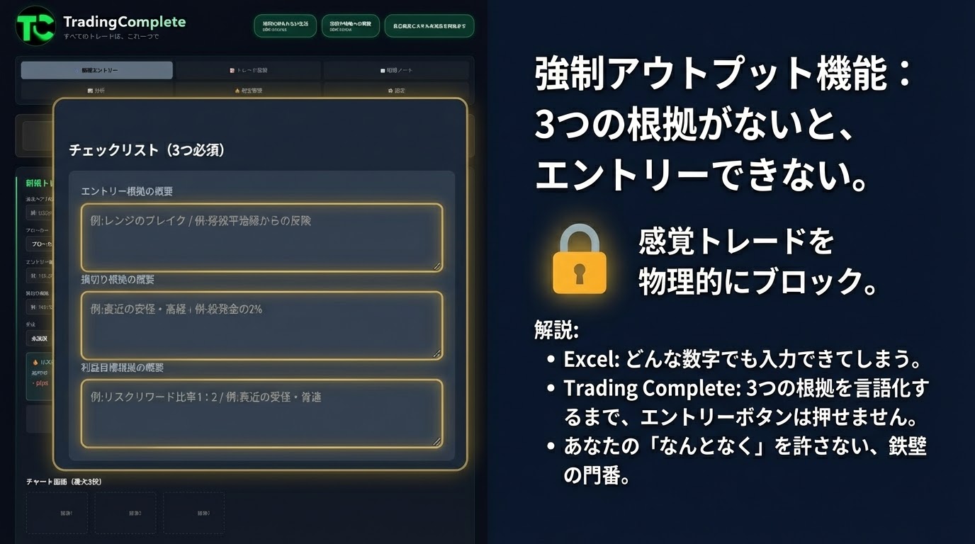 強制チェックリスト